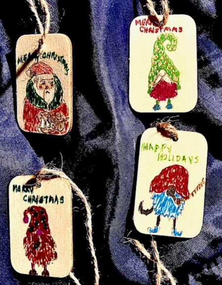 Handmade Wooden Christmas Ornaments! - Image 1